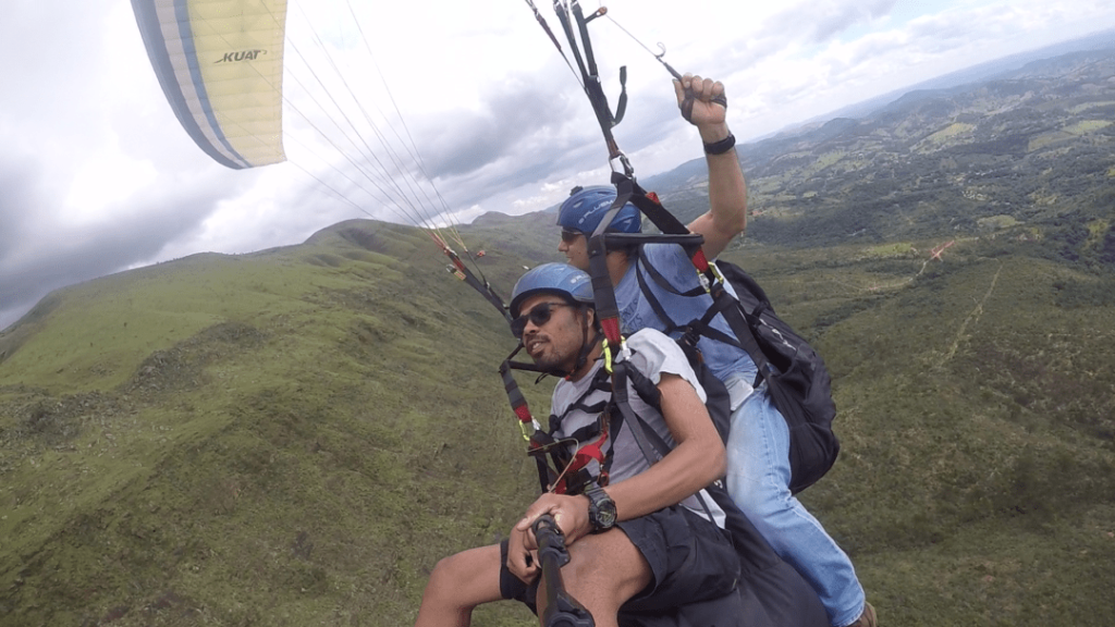 paraglider Serra da Moeda